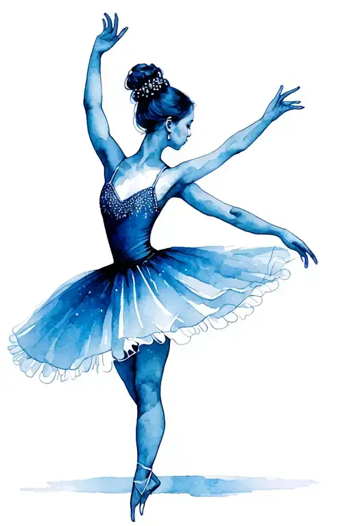 Ballerina Minimalist