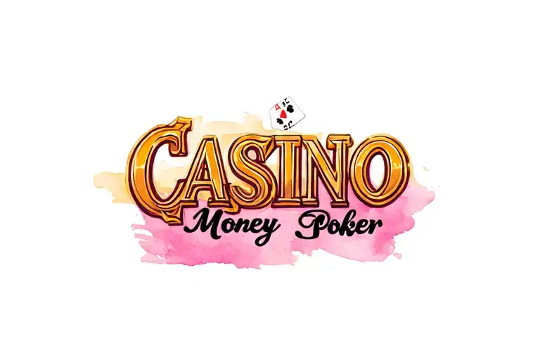 Casino Game Money Poker Tribals Text