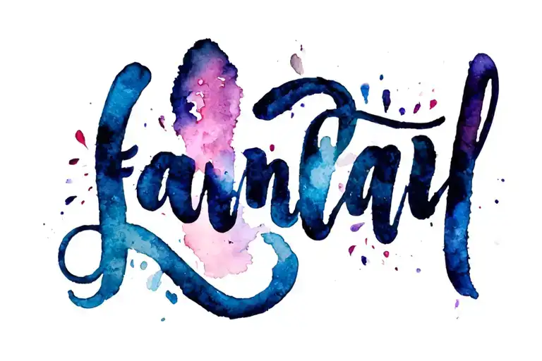 Lettering Malandro Familiar