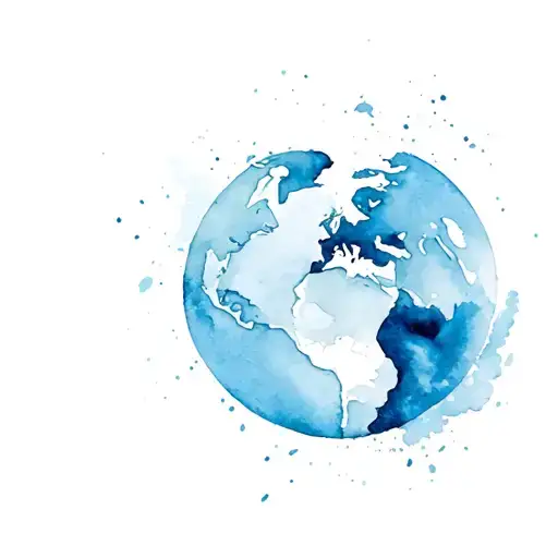 Planet Earth Fragile Colour