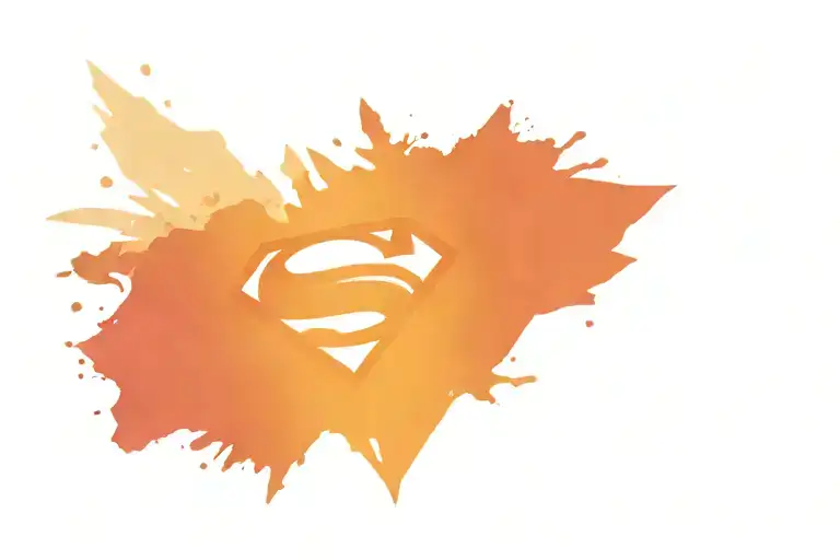 Superman Tribal Logo Incorporated