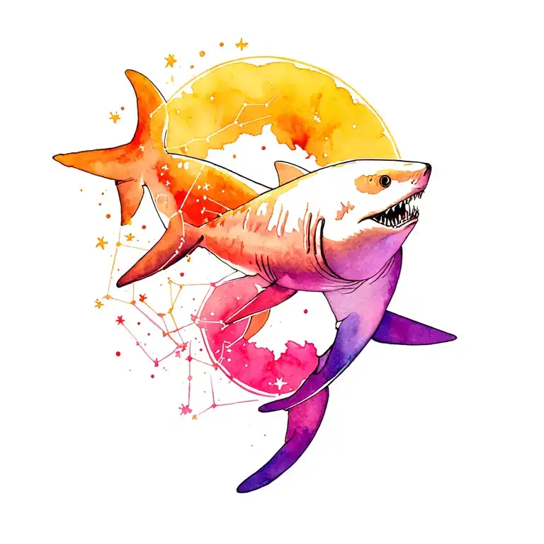 Shark Constellation Intertwined