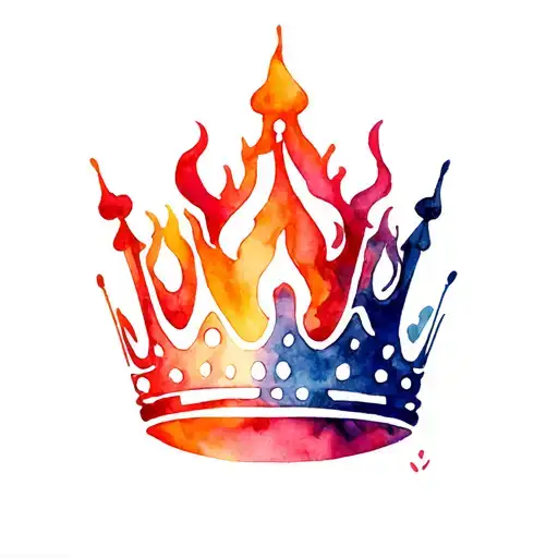Crown And Flames
