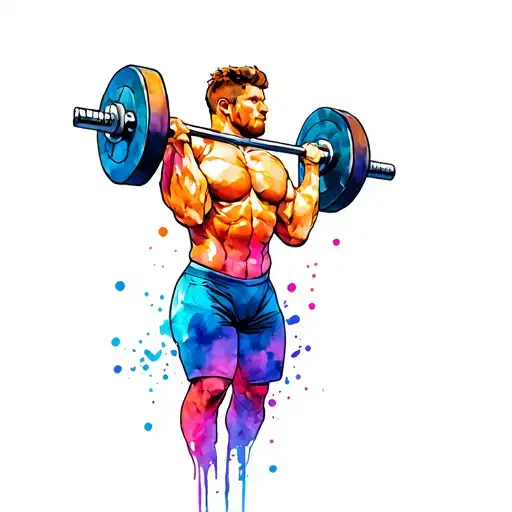 Weightlifting Barbell