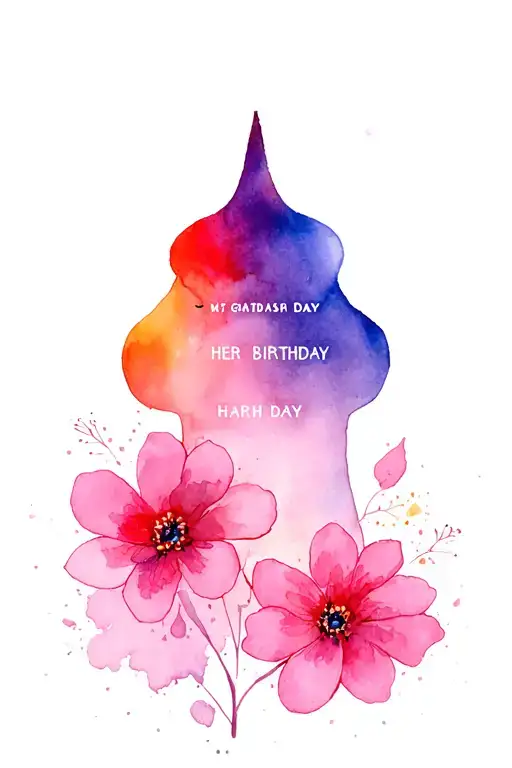 My Grandmas Name Then Her Birthday And Death Day