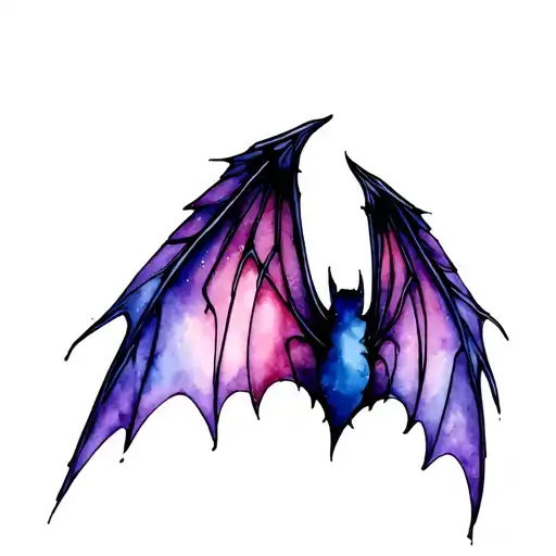 Gothic Fairy Bat Wings