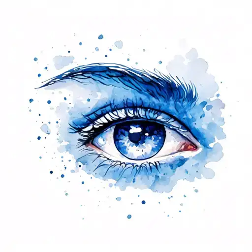 Eye With Partial Wings