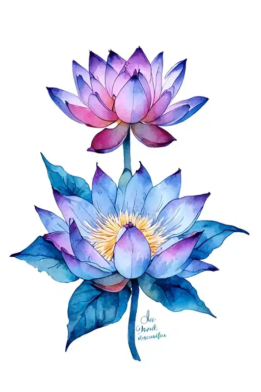 Lotus Flower And Mandela