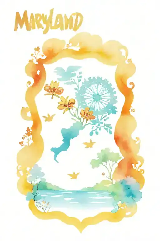 Maryland Theme Sleeve