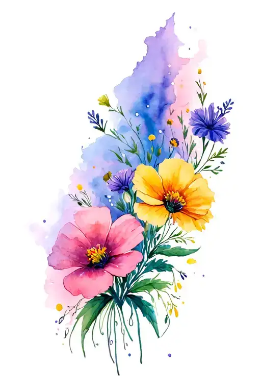 Wildflower Leg Sleeve