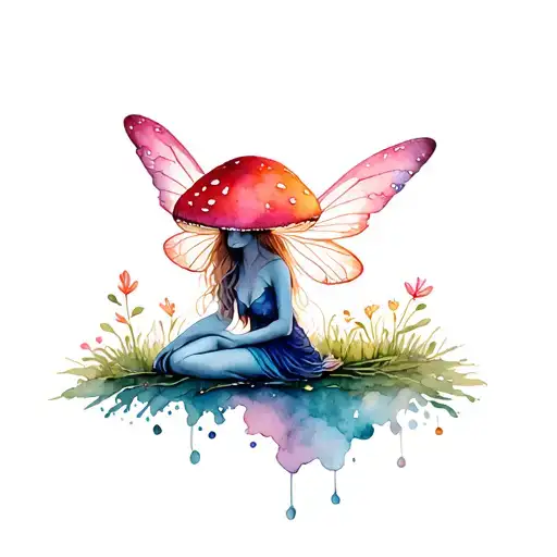 Shroom Fairy Sitting