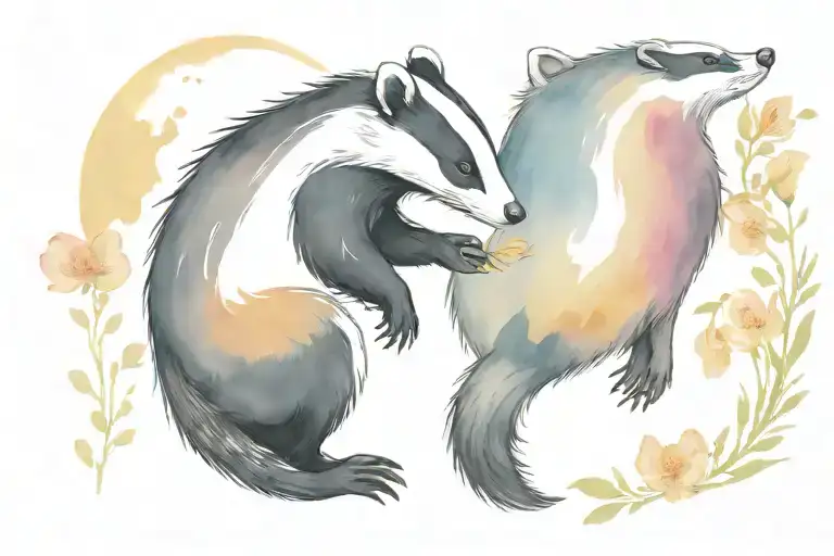Badger V Skunk In Love You To The Moon