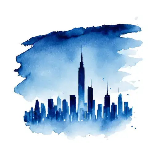 City On Fire Skyline