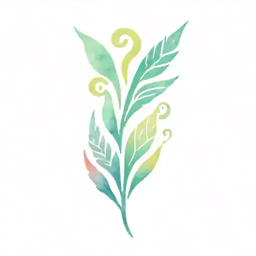 Watercolour Tribal Fairytail Guild Mark