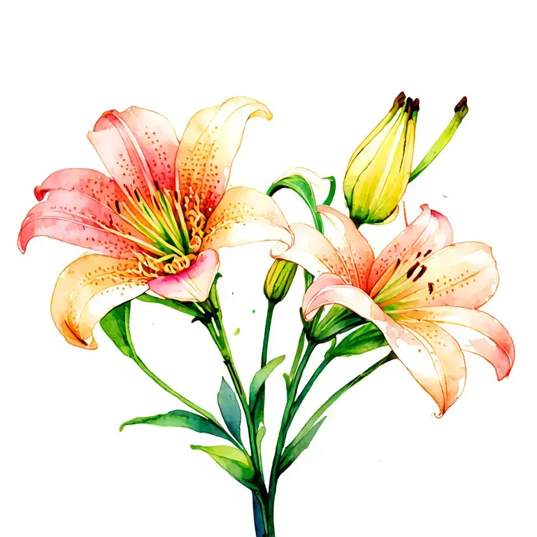 Lily Chrysanthemum Gladeolus Bouquet