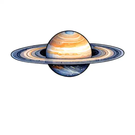 Small Detail Hi On Saturn