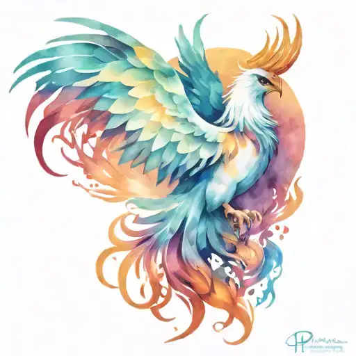 Phoenix Rising From The Ashes