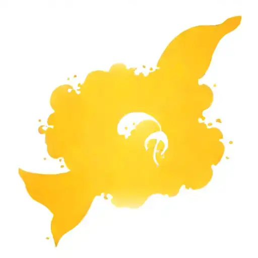 Cancer Ribbon And Dolphin