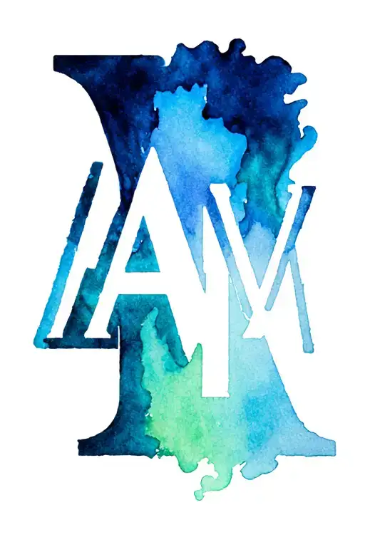 Fire With Letters A And M In It