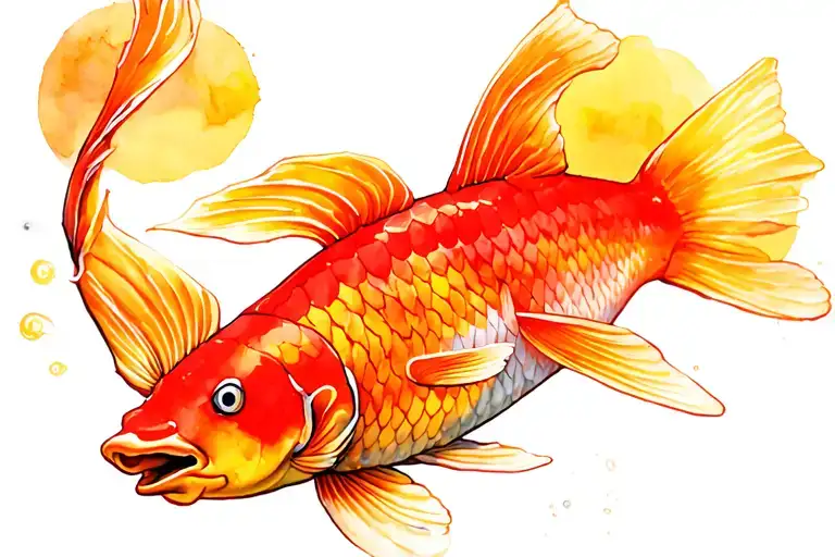 Koi Fish Into Gyrados