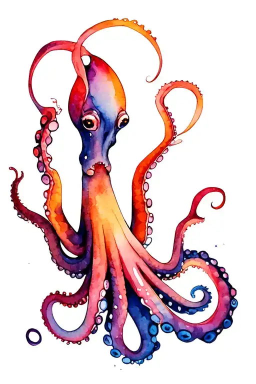 Octopus Very Colorful