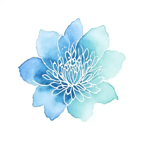 Ling And Print Water Color