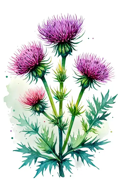 Scottish Thistles