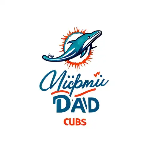 Chicago Cubs Miami Dolphins Rip Dad Walking