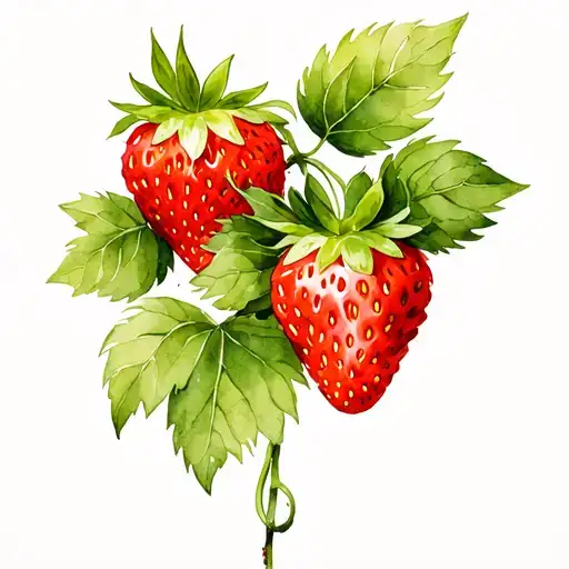 Strawberry Leaves