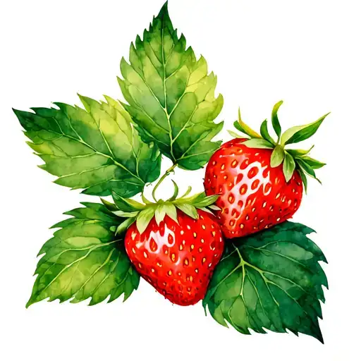 Strawberry Leaves