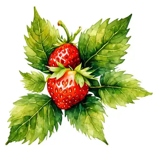 Strawberry Leaves