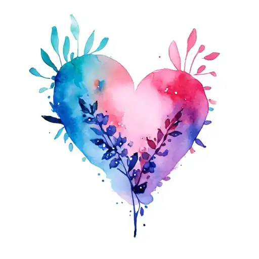 Paired Tattoo For Mom And Daughter