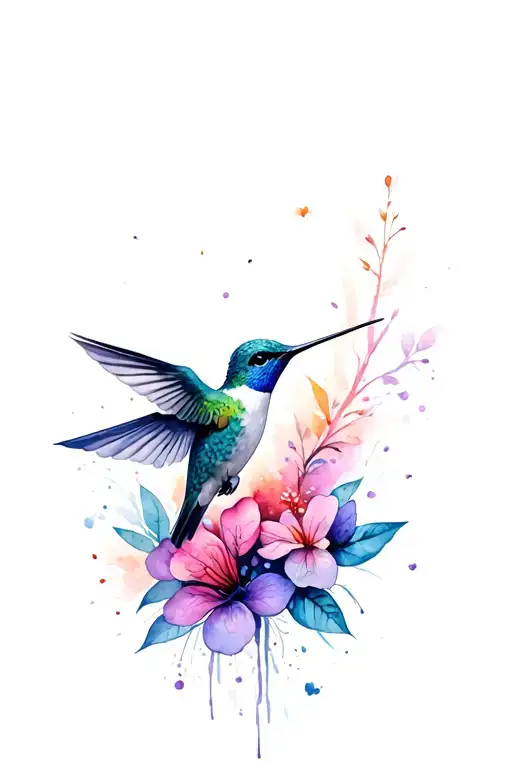 Hummingbird Surrounded