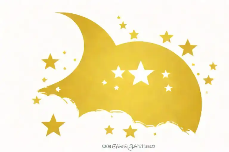 Stars And Moon