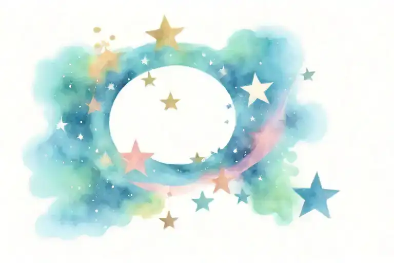 Stars And Moon