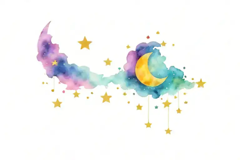 Stars And Moon