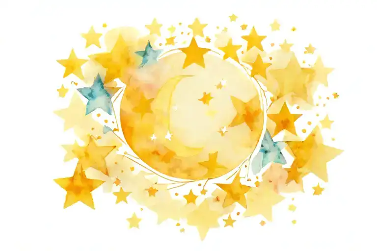Stars And Moon
