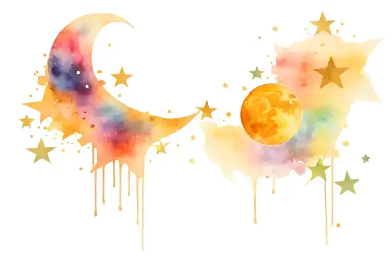 Stars And Moon