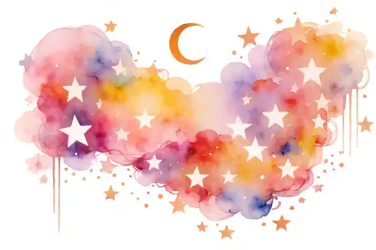 Stars And Moon