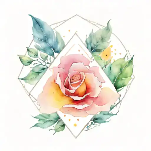 Kidult With Diamond Shaped Line Outlining