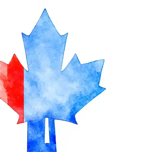 Canadian Flag And England Flag Morphing