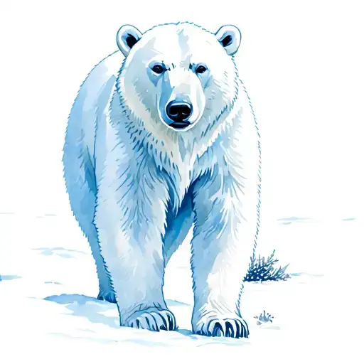 Polar Bear Standing