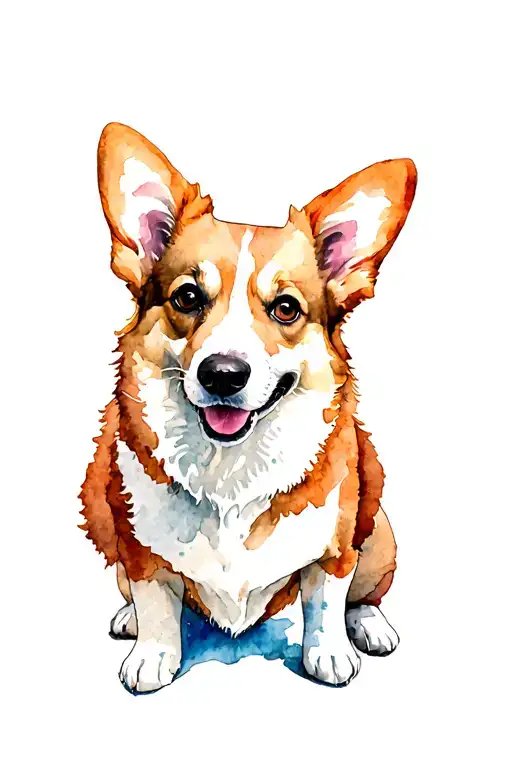 Corgi In Full