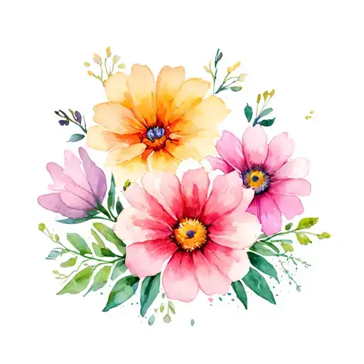 Baby Hands 3 Flowers