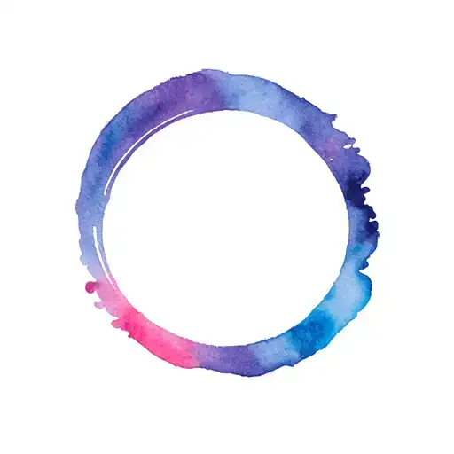 Year Of The Monkey In Circle Shape