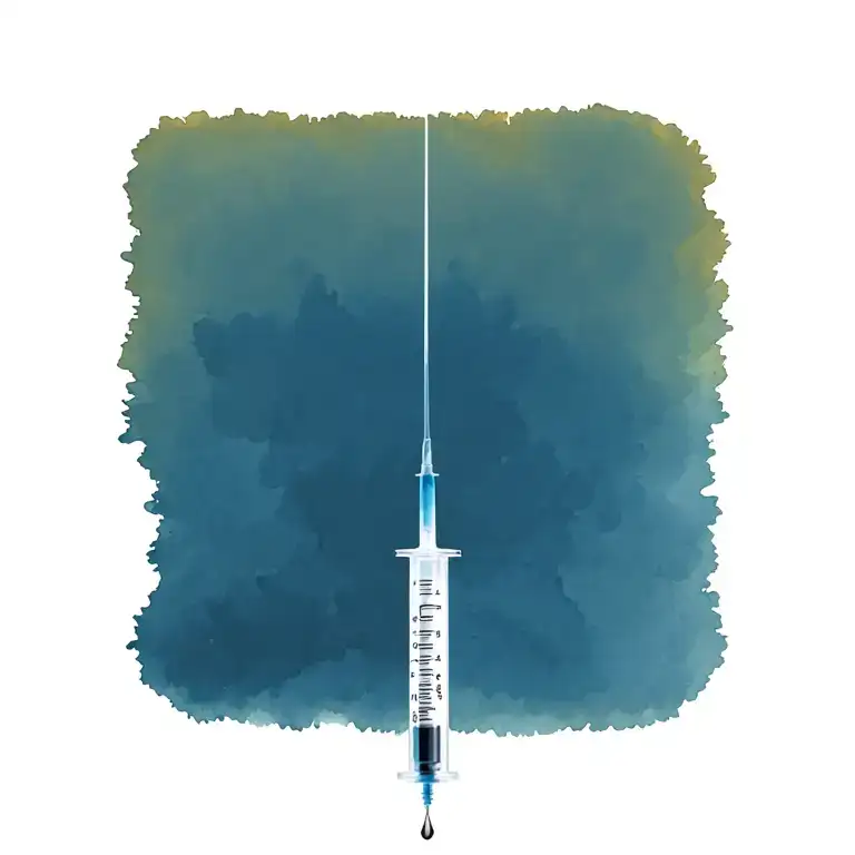 Bumblebee With Body As Syringe Filled