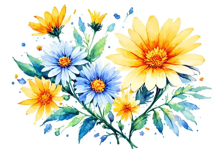 Aster Flowe Magic Wizard