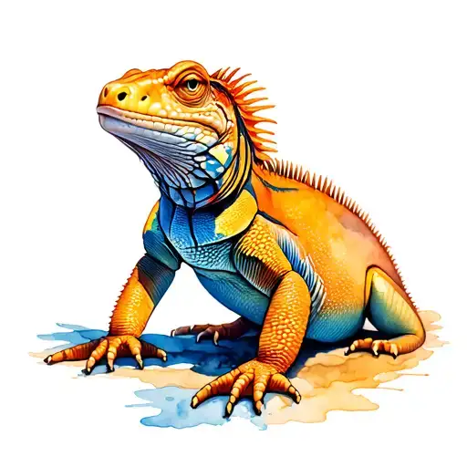 Aruba Iguana