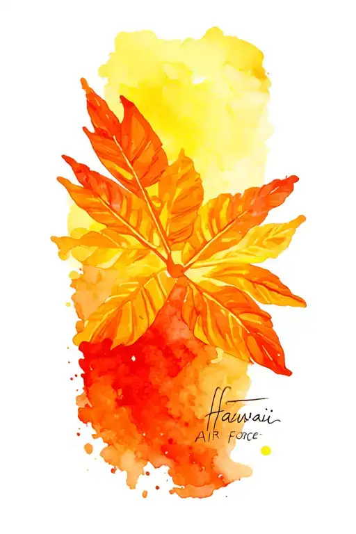 Hawaii Air Force Tattoo idea