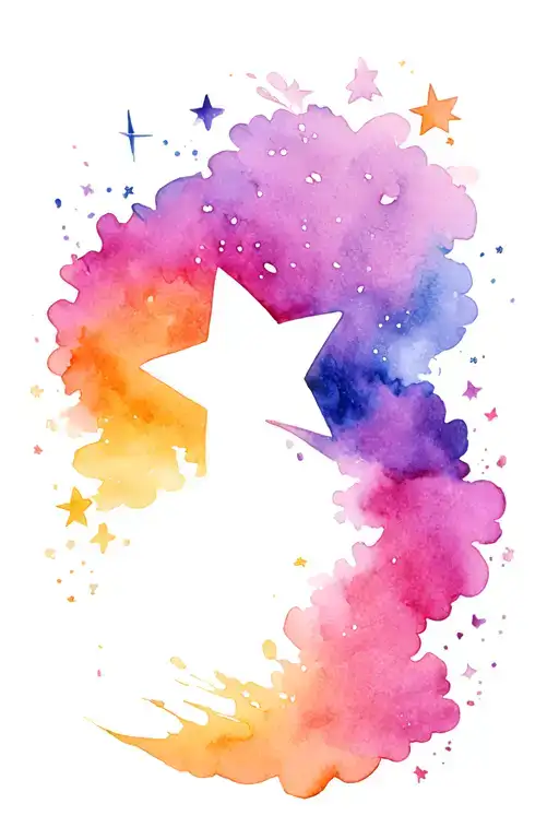 Stonger Than The Storm With A Shooting Star